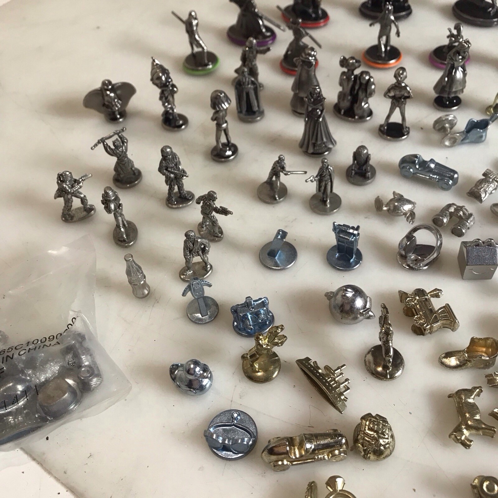 Monopoly Board Game Pieces Lot 2 Lb +