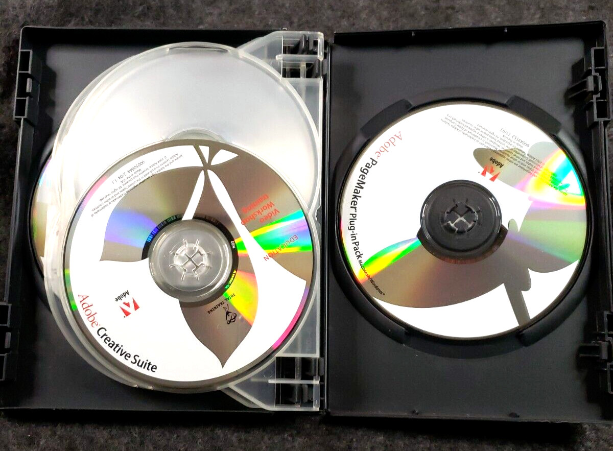 Adobe Creative Suites Premium Missing 1 disk (C17B4)