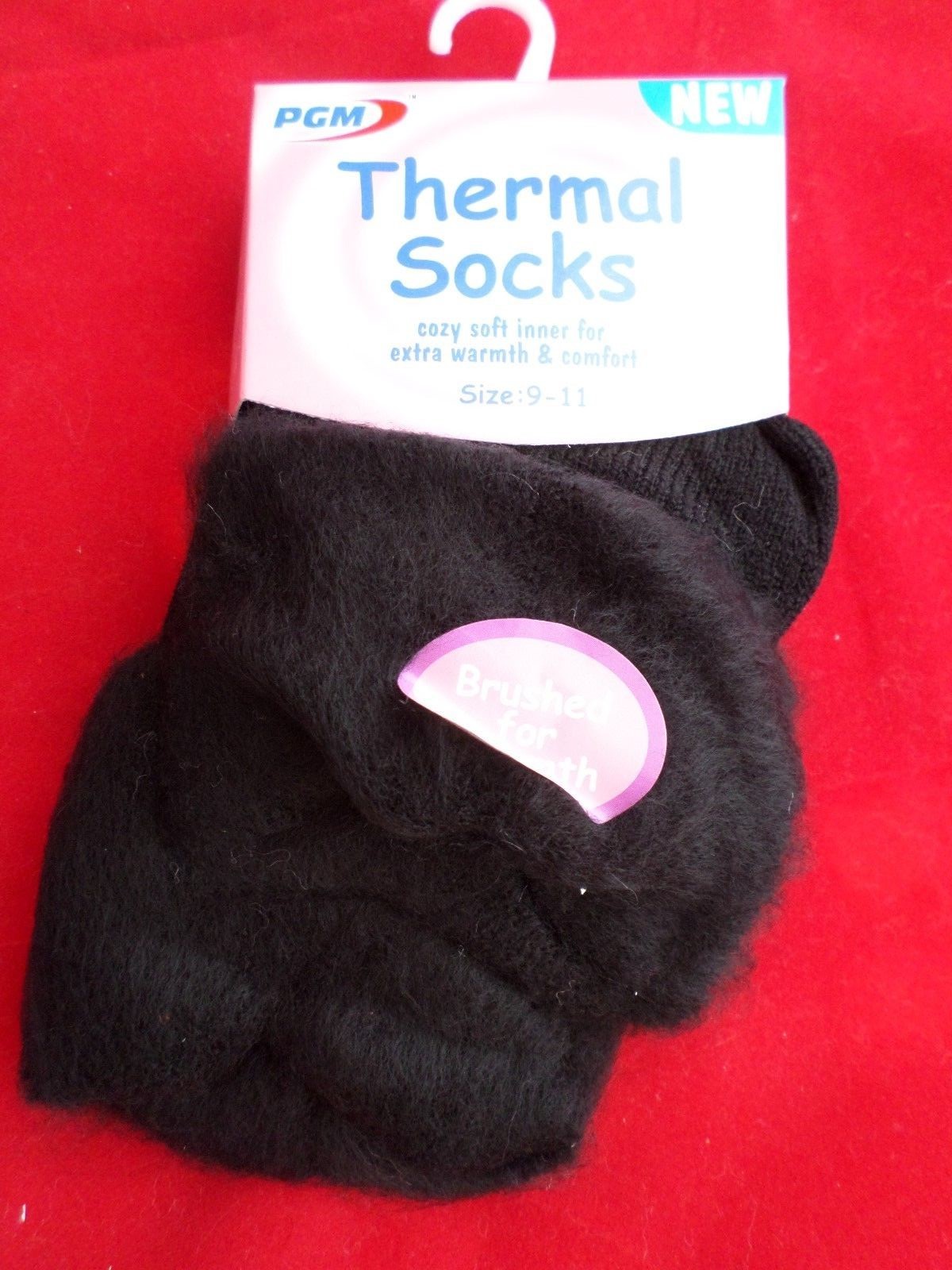 1 Pair PGM Brushed Bed Sleep Women ThermalSocks Soft Cozy Warm 9-11