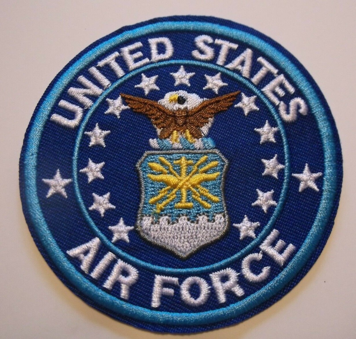 US Air Force USAF Embroidered Patch~3 1/8"~Iron or Sew On--FREE US Shipping