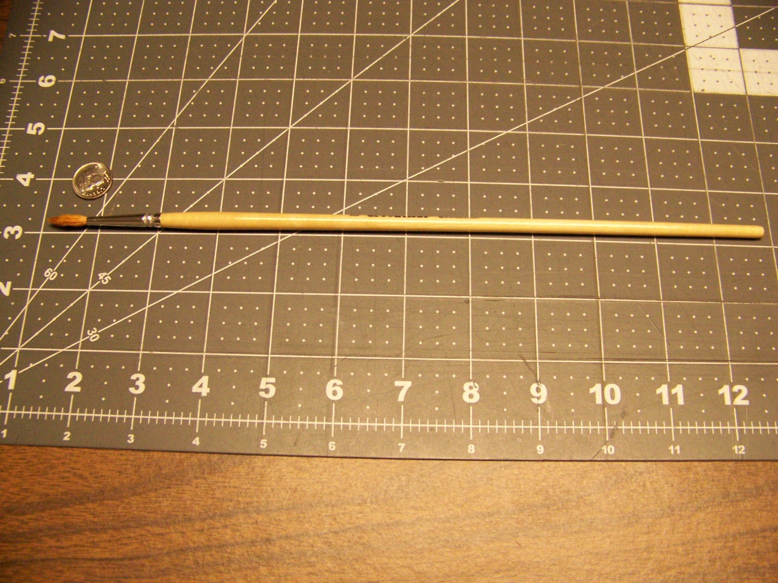 Size 10 Golden Sable Artist Brush - Made in USA- FREE SHIPPING USA