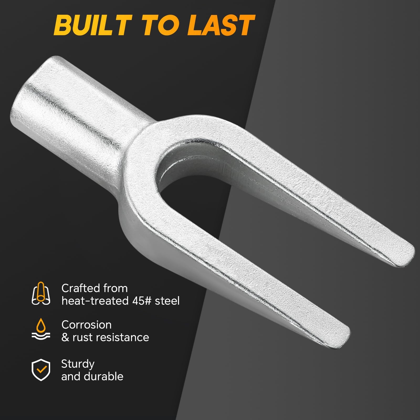 weyleity Ball Joint Separator Set | 5PCS Pickle Fork Splitter Kit Tie Rod Too...