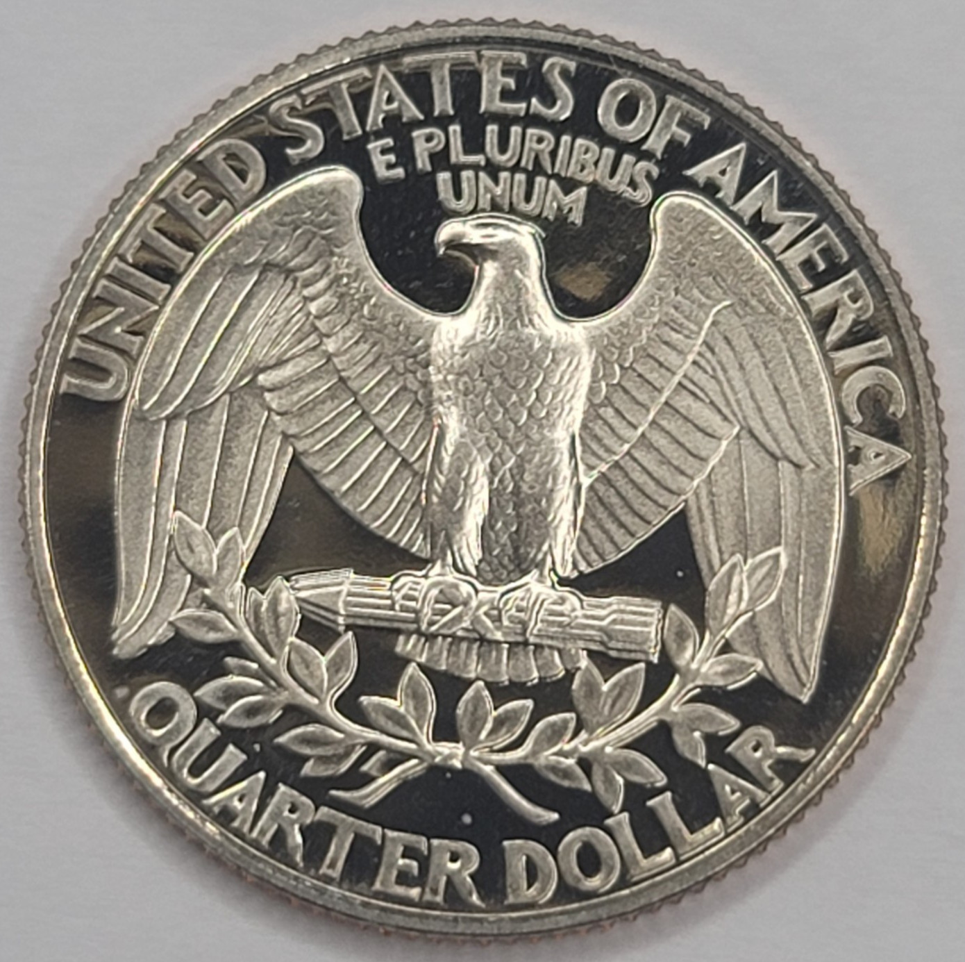1992 S Gem Proof DCAM Washington Quarter - CN-Clad