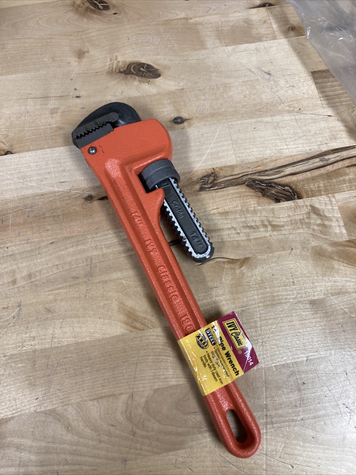 Ivy Classic 14" Pipe Wrench 19014 Brand New