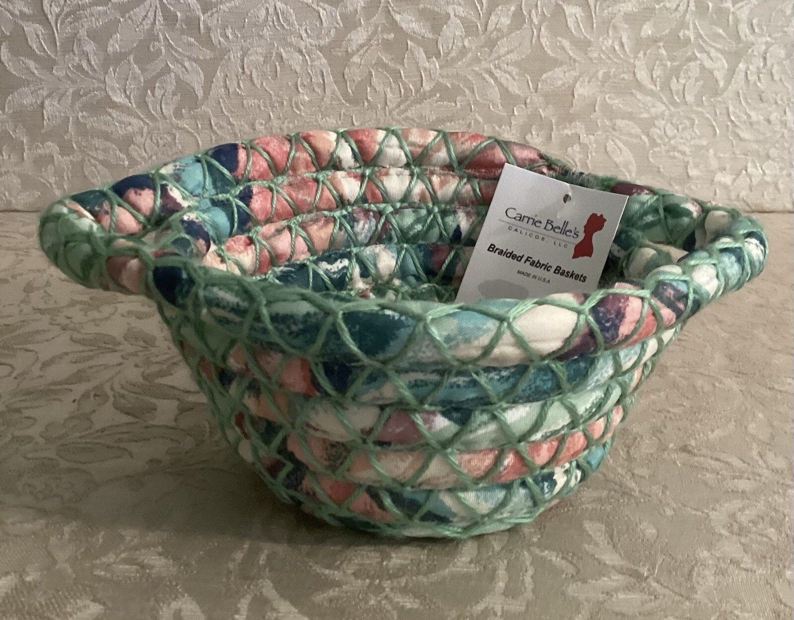 Carrie Belle’s Braided Fabric Basket