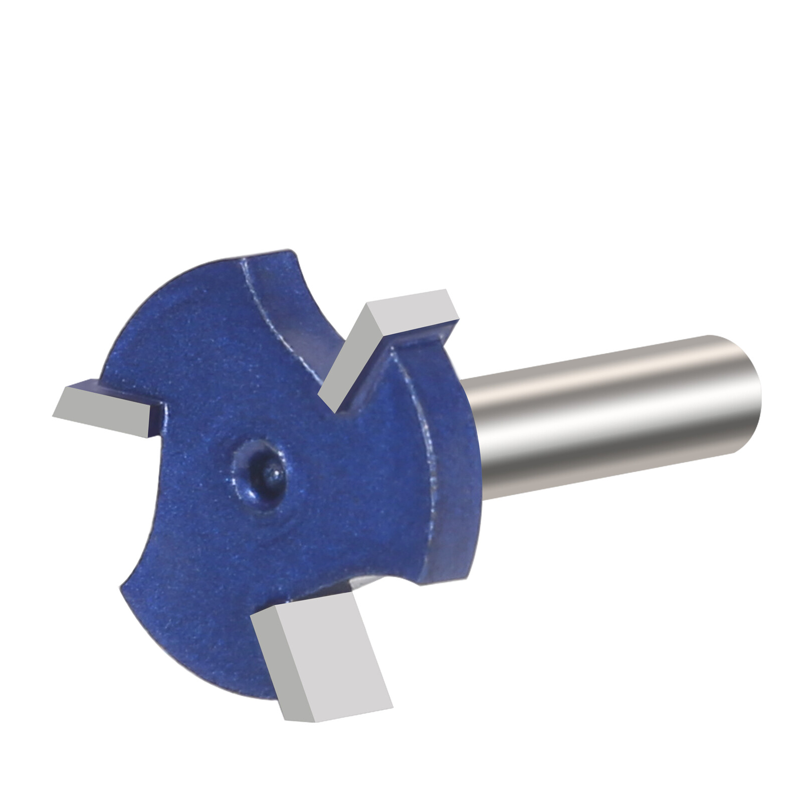 1/4 Inch shank CNC Spoilboard Surfacing T-Slot Router Bit 3 Wing Milling Tool