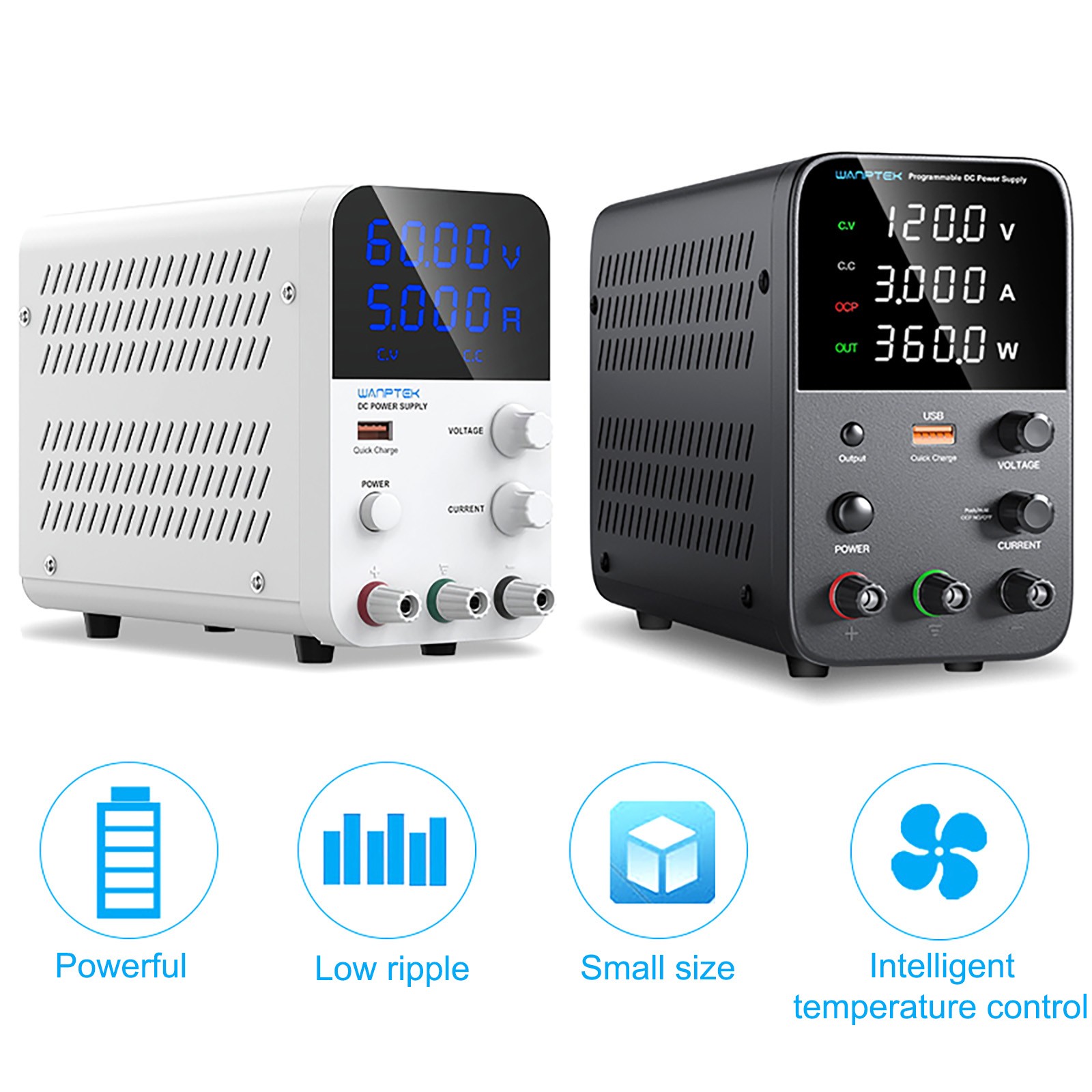 Adjustable Regulated Variable DC Bench Power Supply Digital Lab Workshop PSU Too