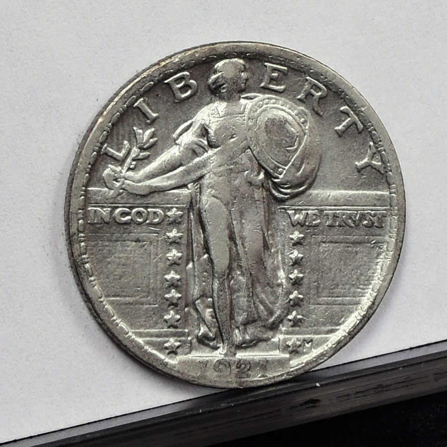 1921 Standing Liberty Quarter - XF Details, Cleaned (#59717-L)