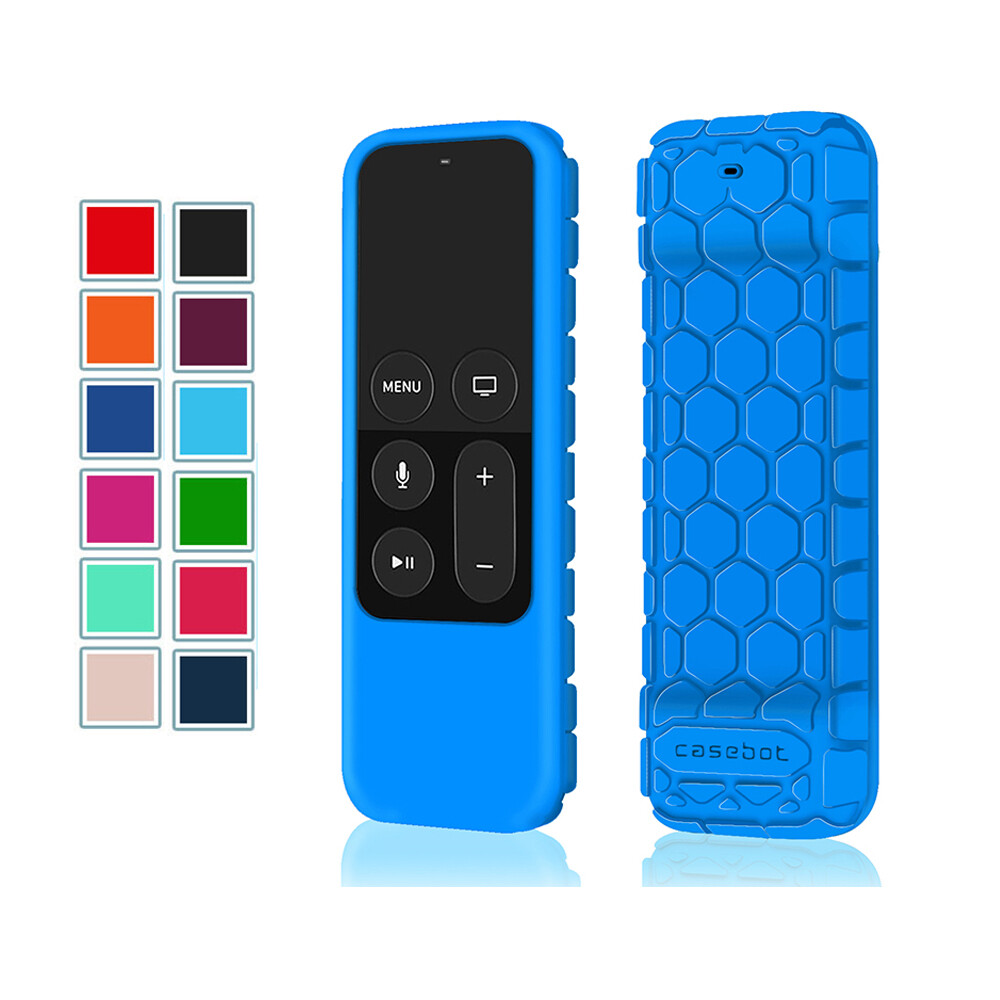 For Apple TV (4th Gen) Siri Remote Controller Shock Proof Silicone Case Cover