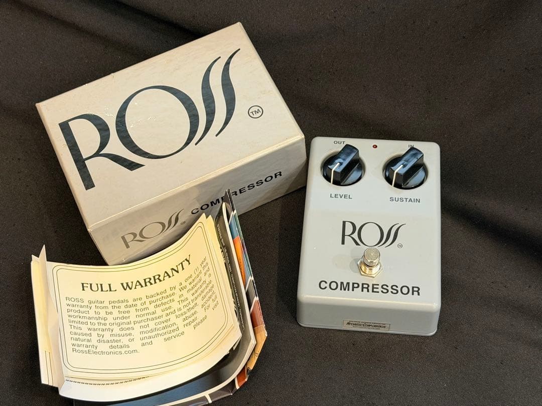 ROSS Compressor Reissue Guitar Effects Pedal