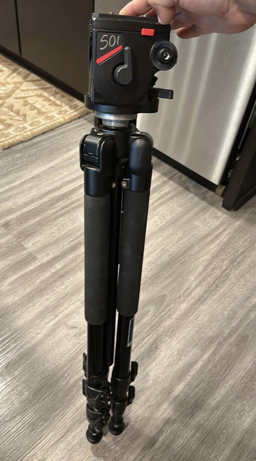 Manfrotto 3211 Tripod w/ Bogen 3433 Pro Video Head