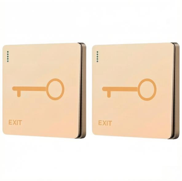 Pass Control Switches 2 Pack with Dual Function for Doorbell and Control