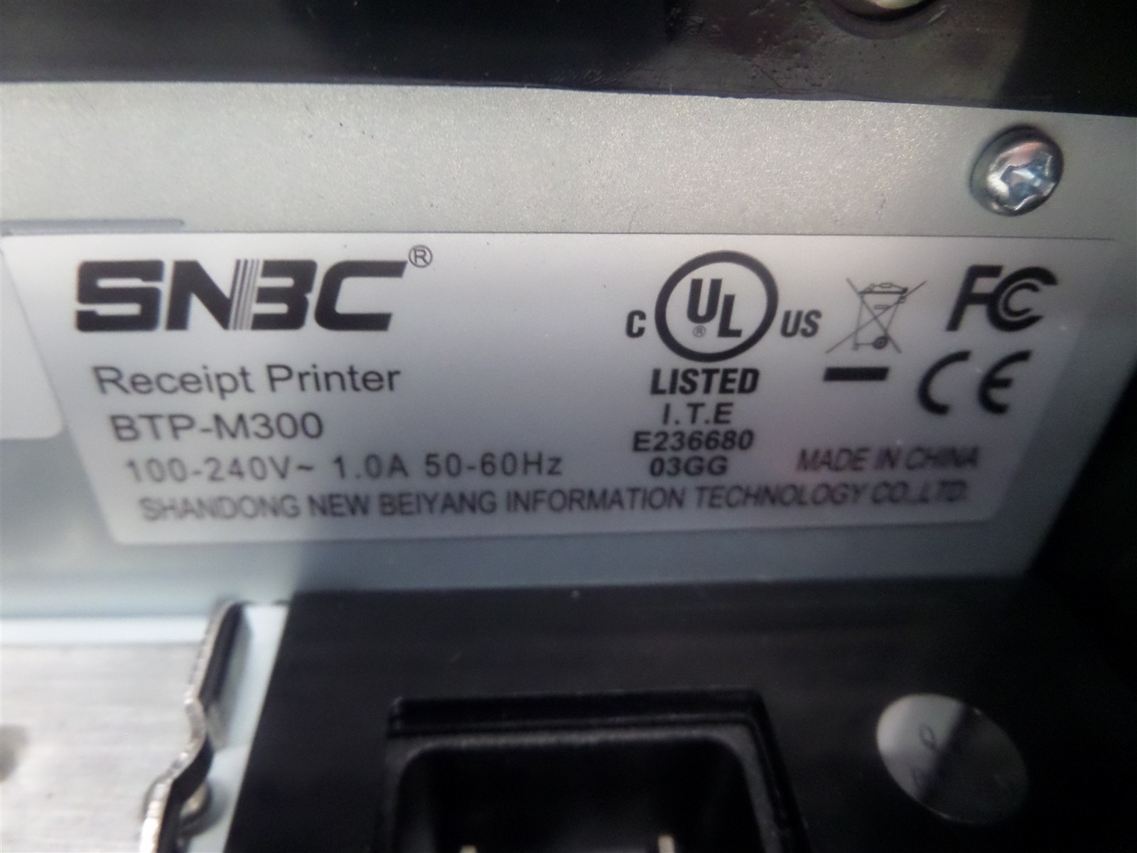 SNBC BTP-M300 Thermal Impact Receipt Printer