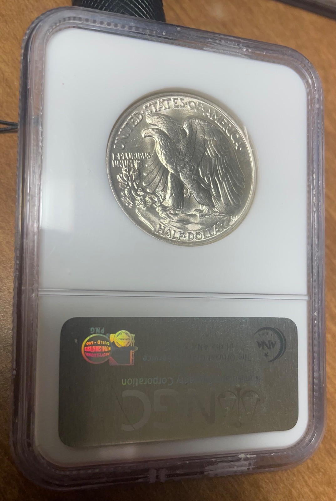 NGC Walking Half Dollar 1946 MS 63