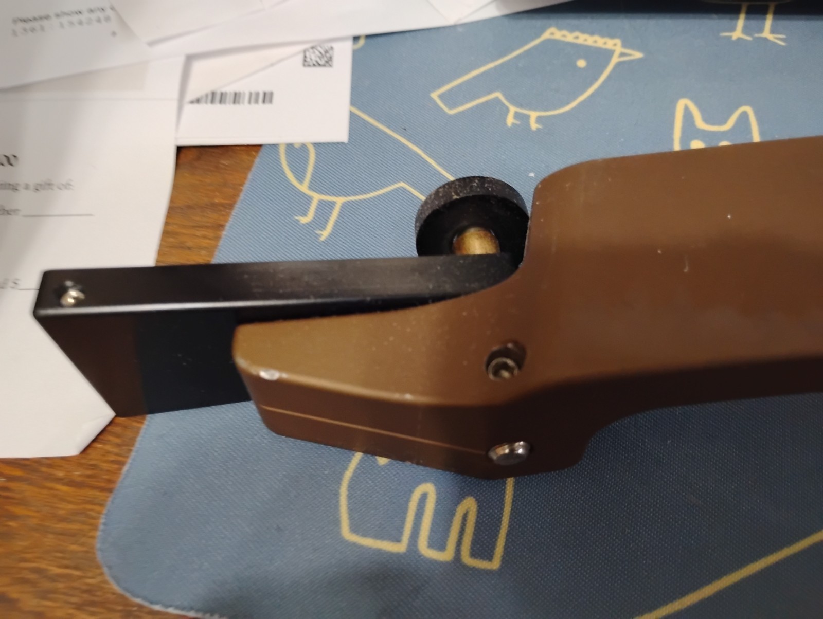 DAS Dalaa 21" RH ILF riser bronze with grip