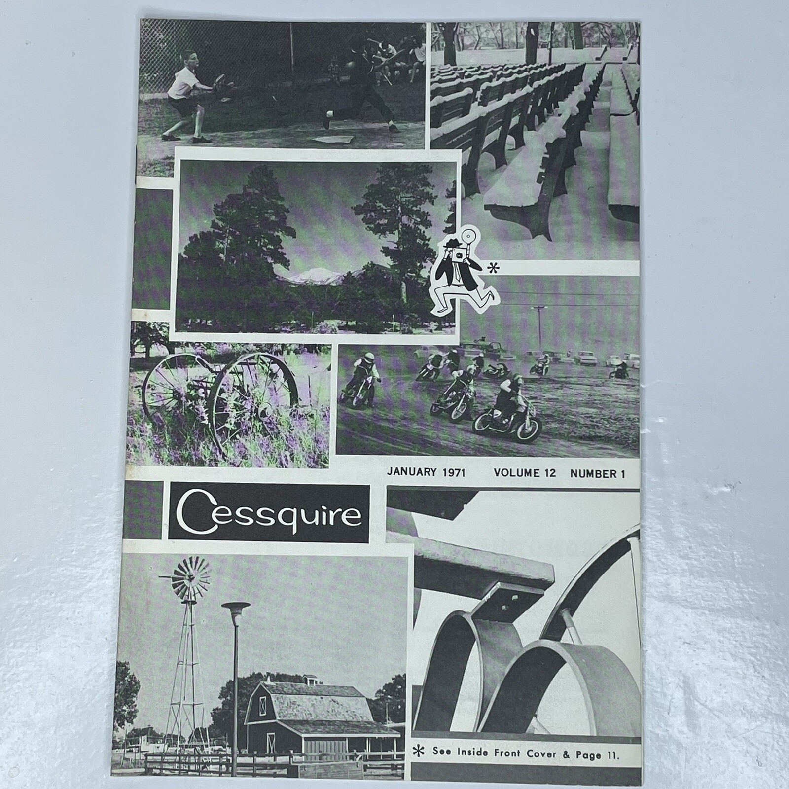 Vtg Cessquire - Vol. 12/No. 1, Jan. 1971 Cessna Aircraft Co Employee Publication