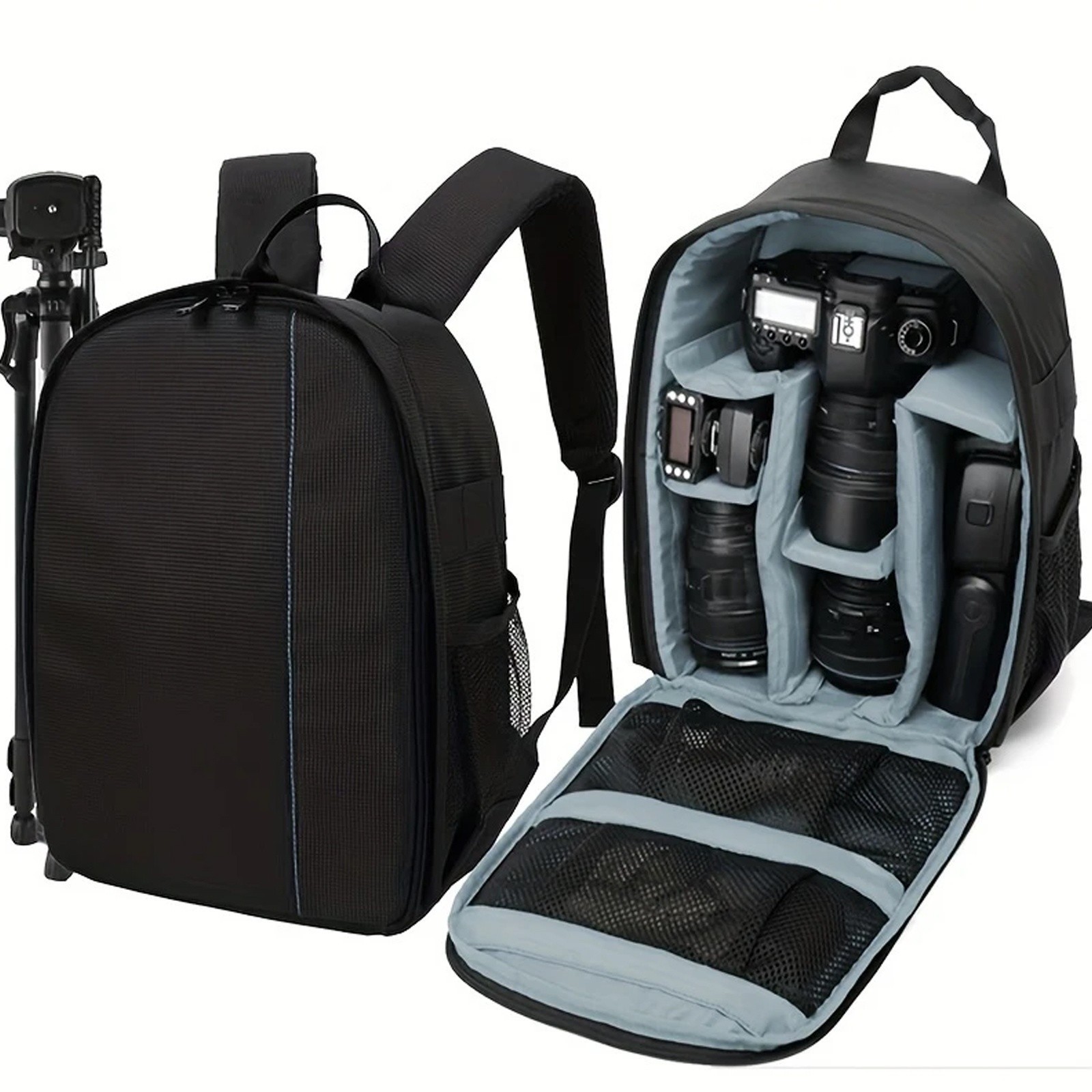 Waterproof Camera Backpack for Canon, Nikon, and Sony DSLR Cameras