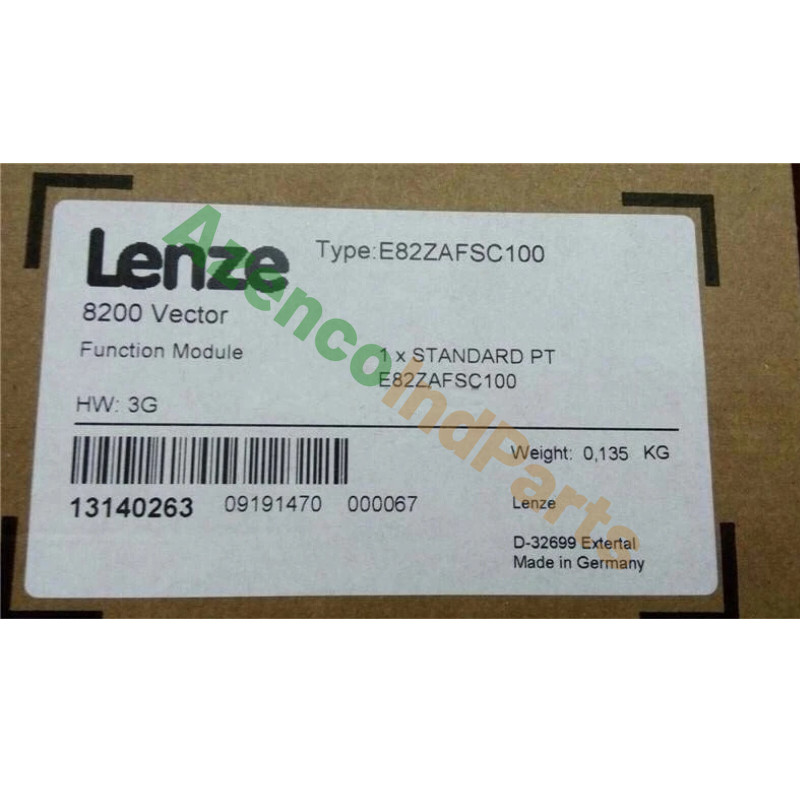 1PCS NEW LENZE E82ZAFSC100 Function Module Inverter 8200 Vector E82ZAFSC100