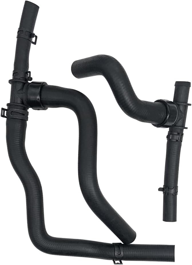 2PCS Heater Hose with with Tee Supply-Return Compatible with Dodge Journey 2.4 V