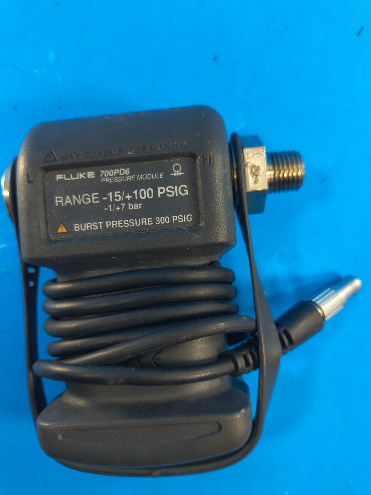 Fluke 700PD6 Pressure Module