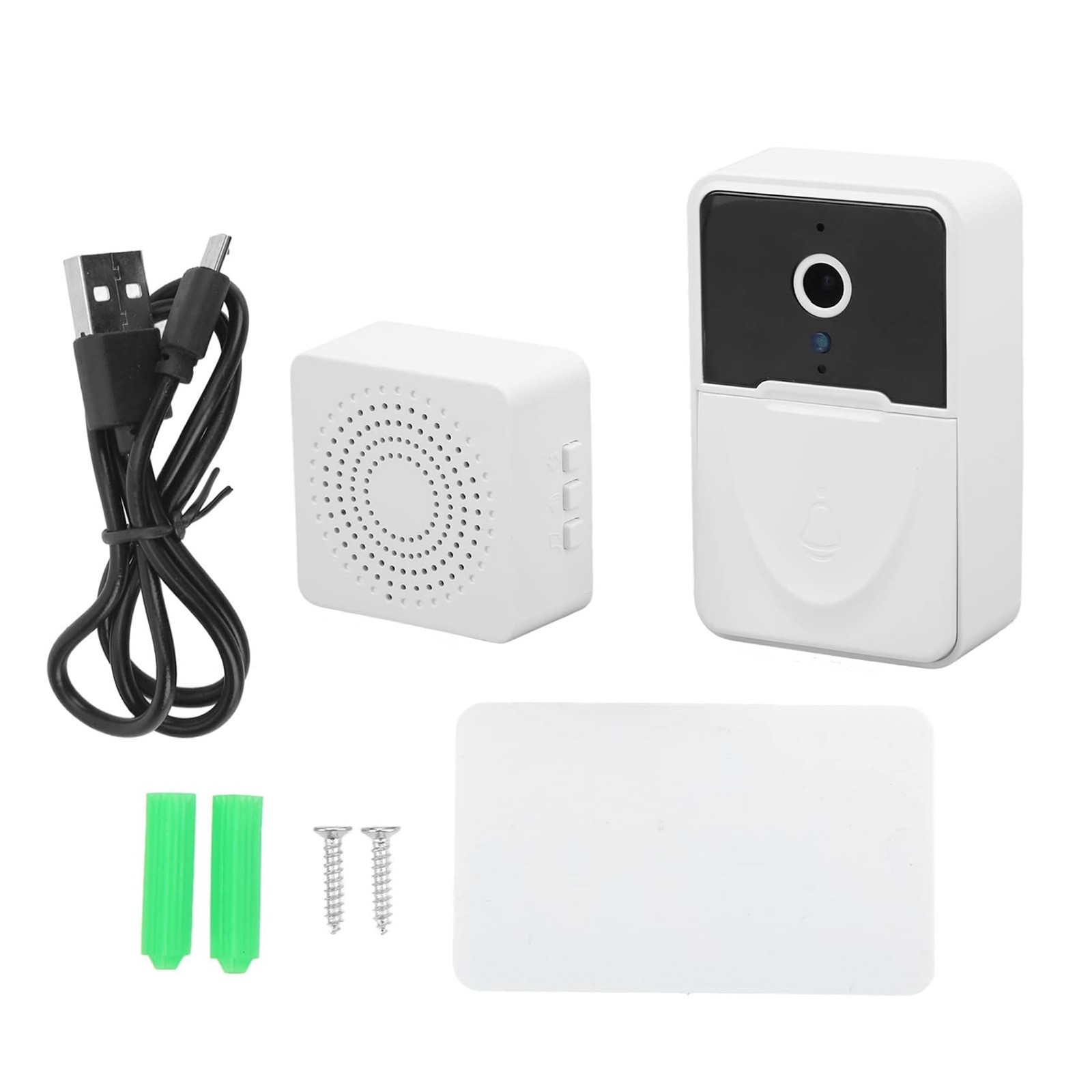 WiFi Security Doorbell Camera Wireless Video Intercom Night Vision HD System