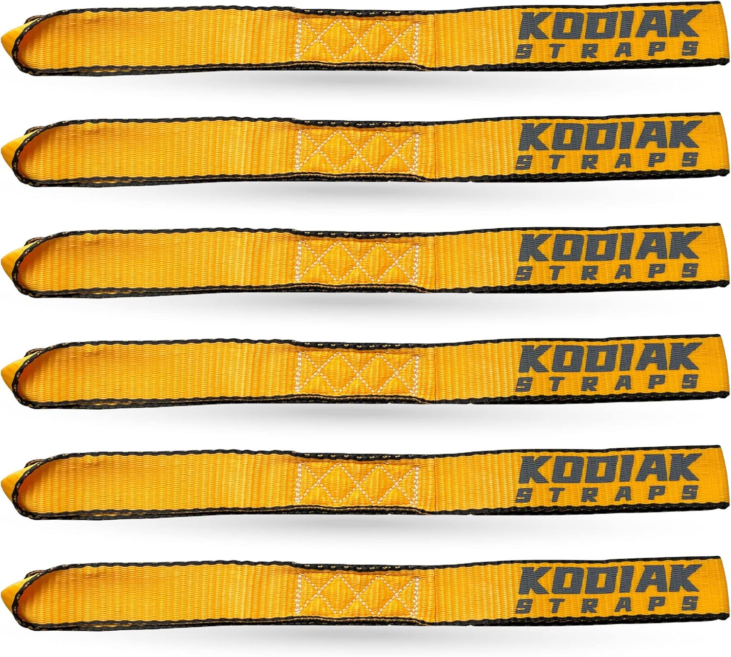 Soft Loop Tie down Straps - 1.5 X 18 Inches- 10,000 Lb Load Capacity - Orange 6