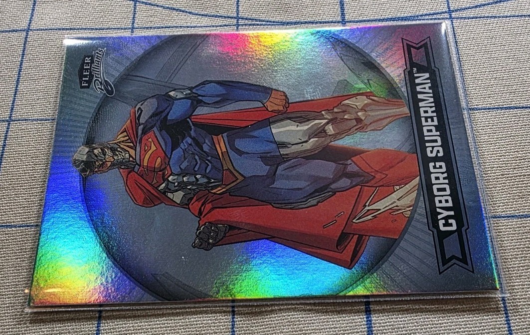 Fleer Brilliants - Cyborg Superman #69 - Regular Base - DC Comics Card
