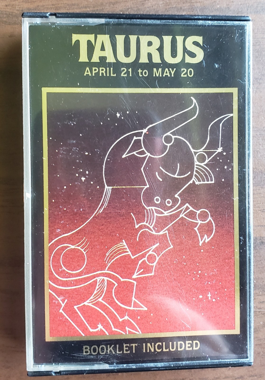 Taurus  * Cassette Tape *  & Booklet on Horoscope Astrological Sign Sex & Money