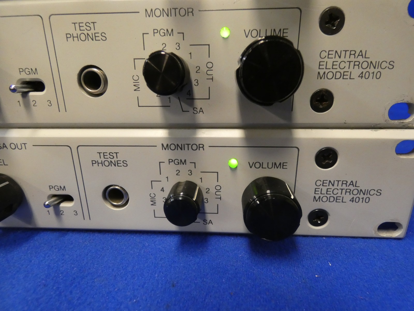 RTS Systems Series 4000 IFB System Central Electronics Model 4010 (QTY 3 Total)