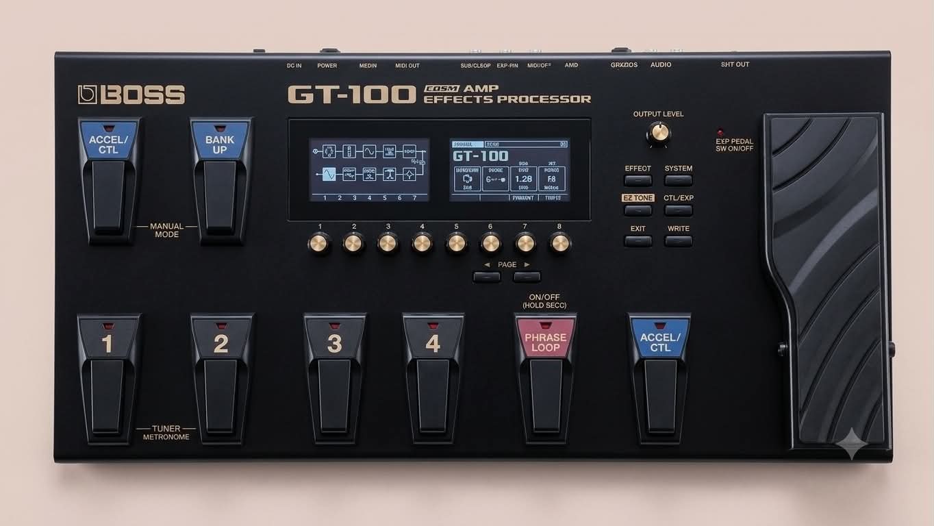 Boss GT100 Multi-Effects Guitar Effect Pedal