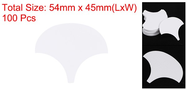 100 Count English Paper Piecing Shell Shapes for Sewing