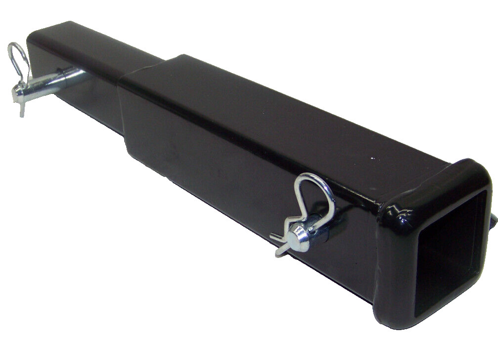 12" Hitch Extender Trailer Hitch Extension 2" Receiver with 2pcs 5/8" Safety Pin