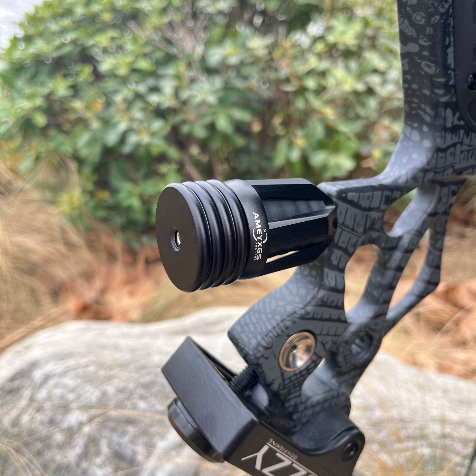 Compound Bow Riser Alloy Stabilizer Shock Absorber Silencer Shooting Target