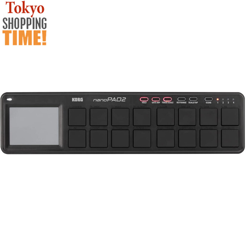 KORG nanoPAD2 USB MIDI NANO PAD2 Black USB Controller Brand New with Box
