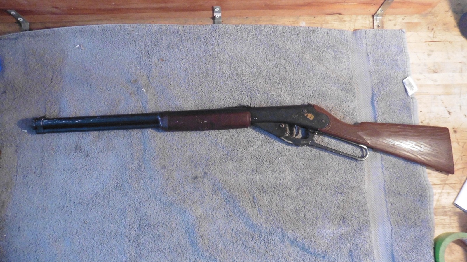 Vtg 1956 Daisy Model No 111 BB Gun Lever Action Pat. 2,758,586 NOT RED RYDER