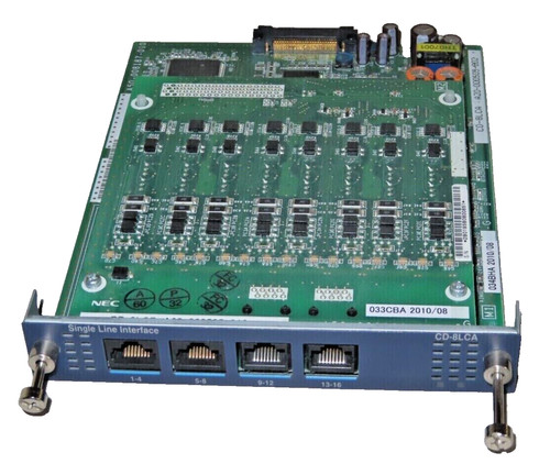 NEC CD-8LCA PZ-8LCE Single Line Interface Card Blade SV8100 *90 Day Warranty*