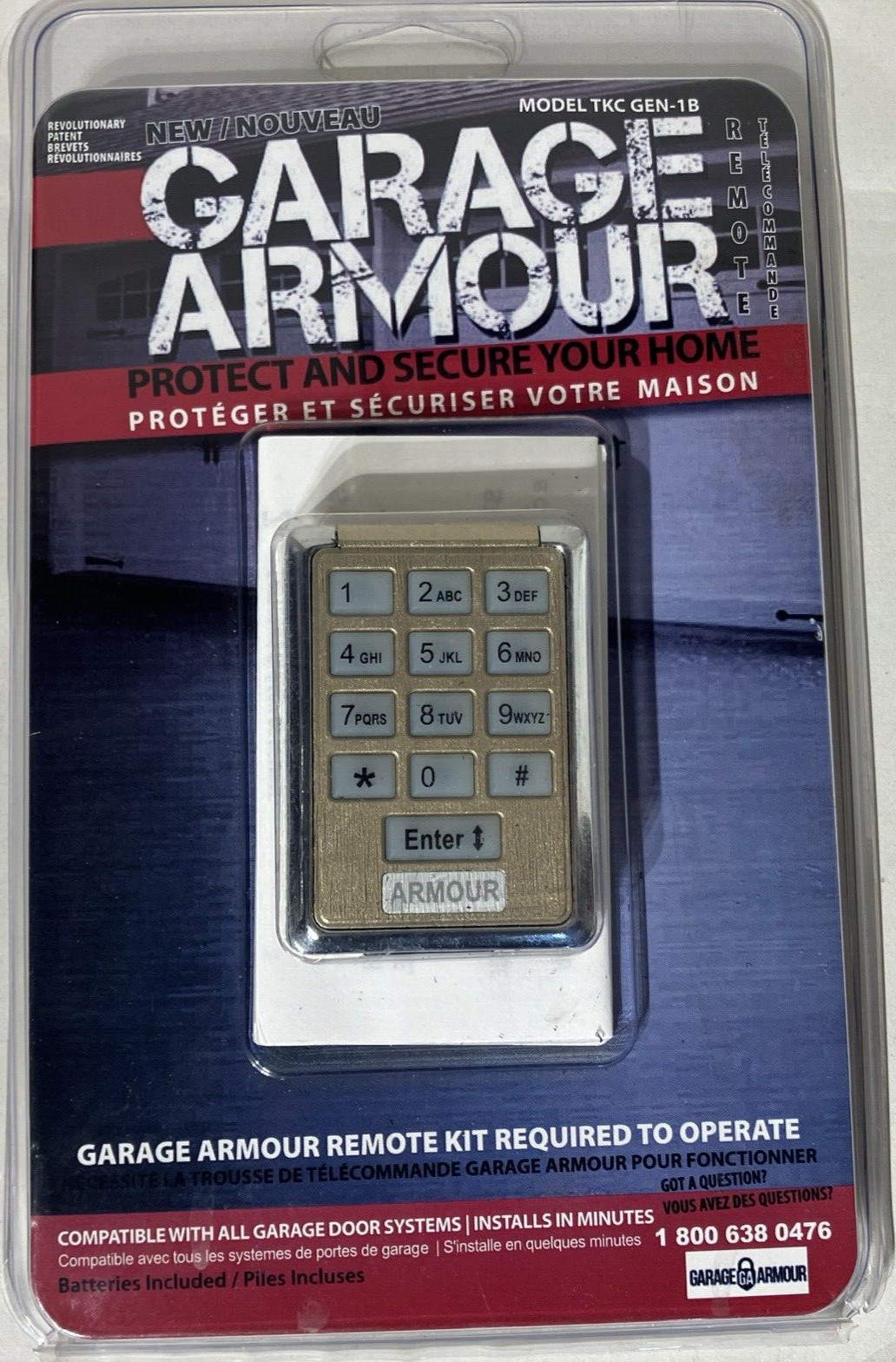 Garage Armour Model TKC Gen-1B Replacement Remote - Gold - NEW