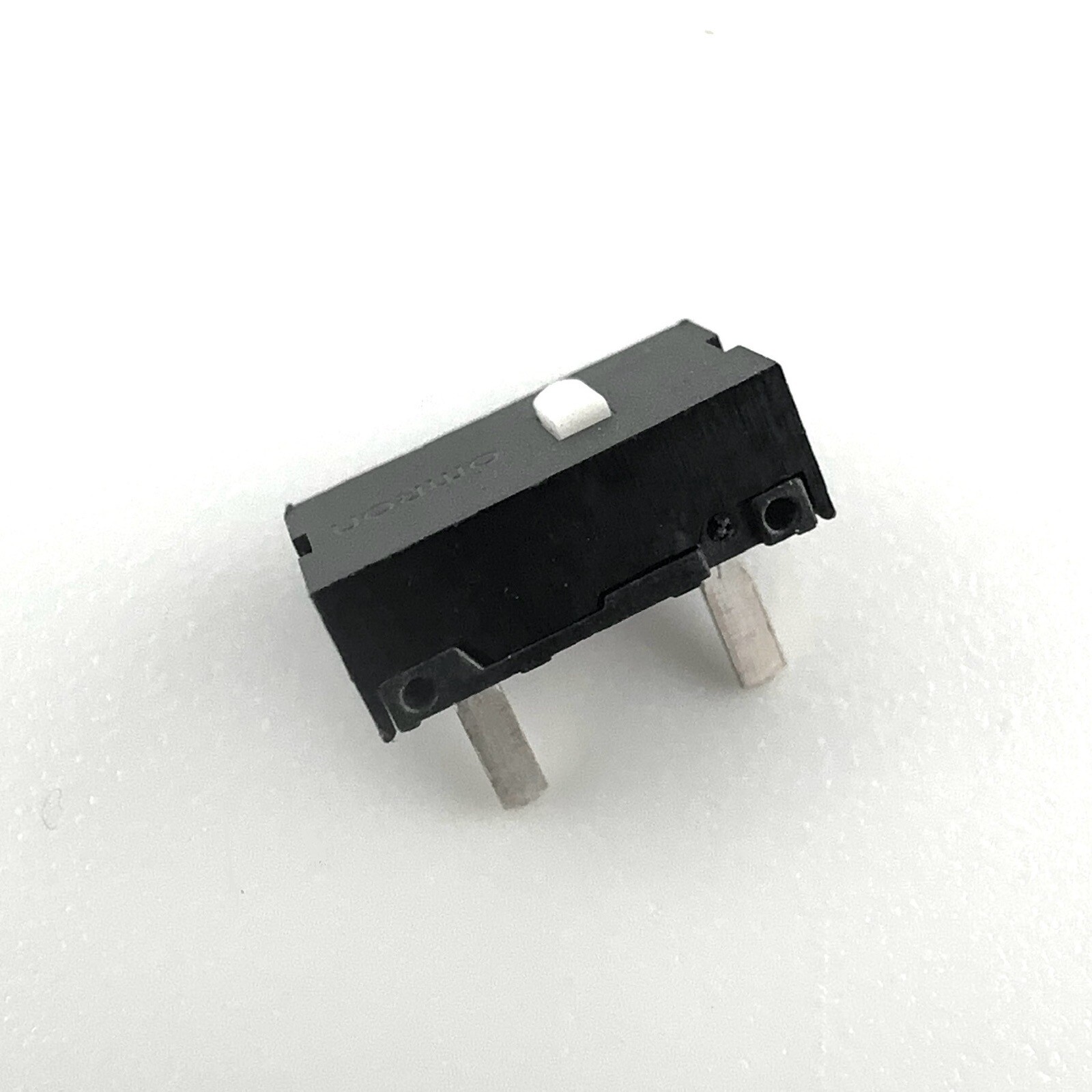 Omron Mini 2 Pin Foot Micro Switch White Dot (10 Pieces)
