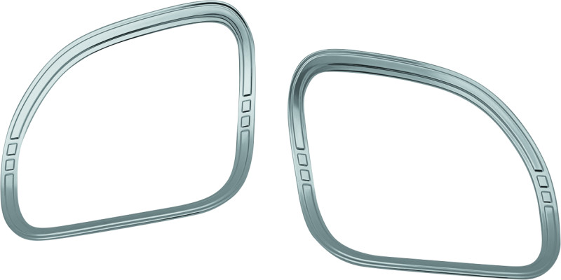 Kuryakyn Tri-Line Speaker Accents For Road Glide Chrome
