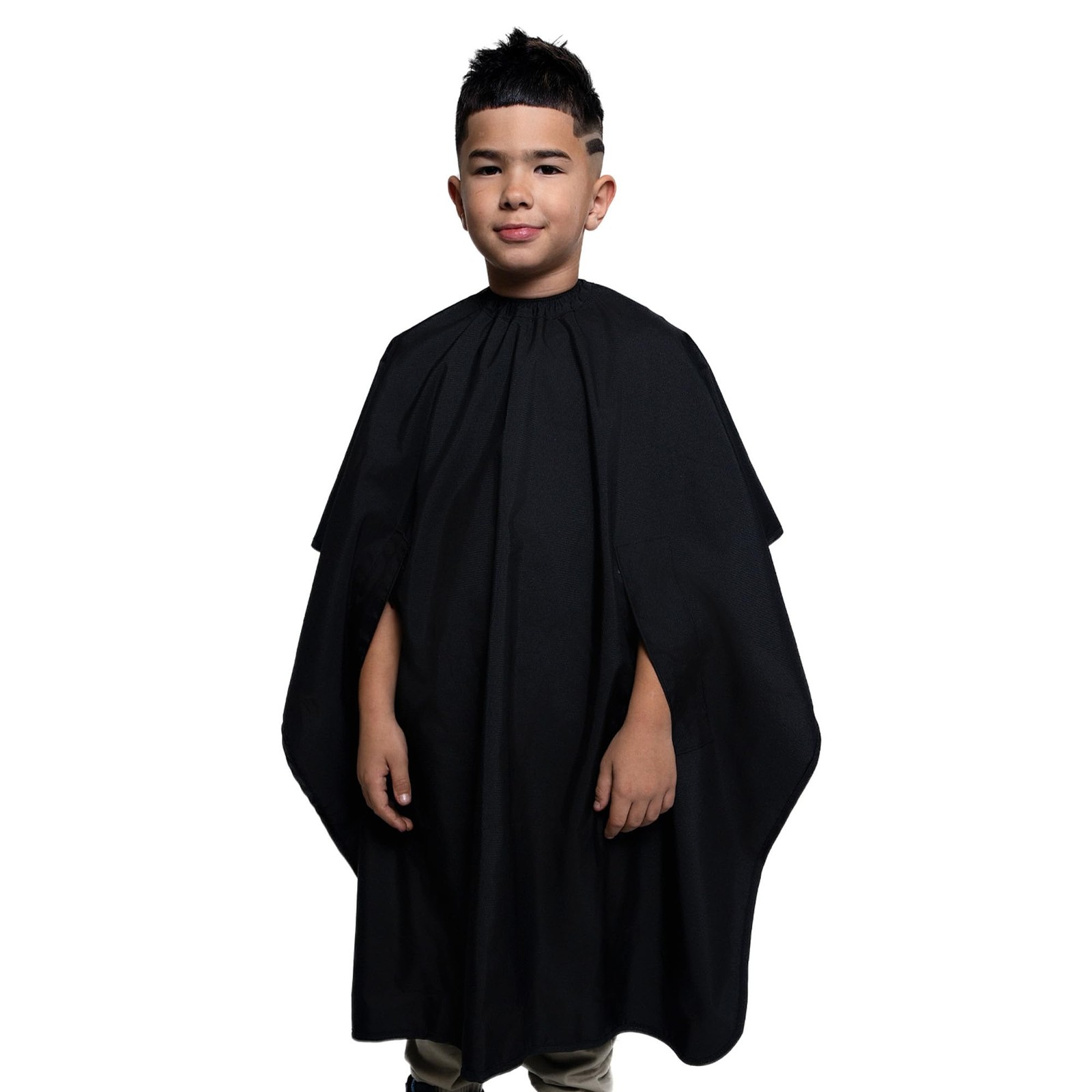 Barber Strong Haircut Cape for Men - Hands Free, Hair Repelling, Water Resistant