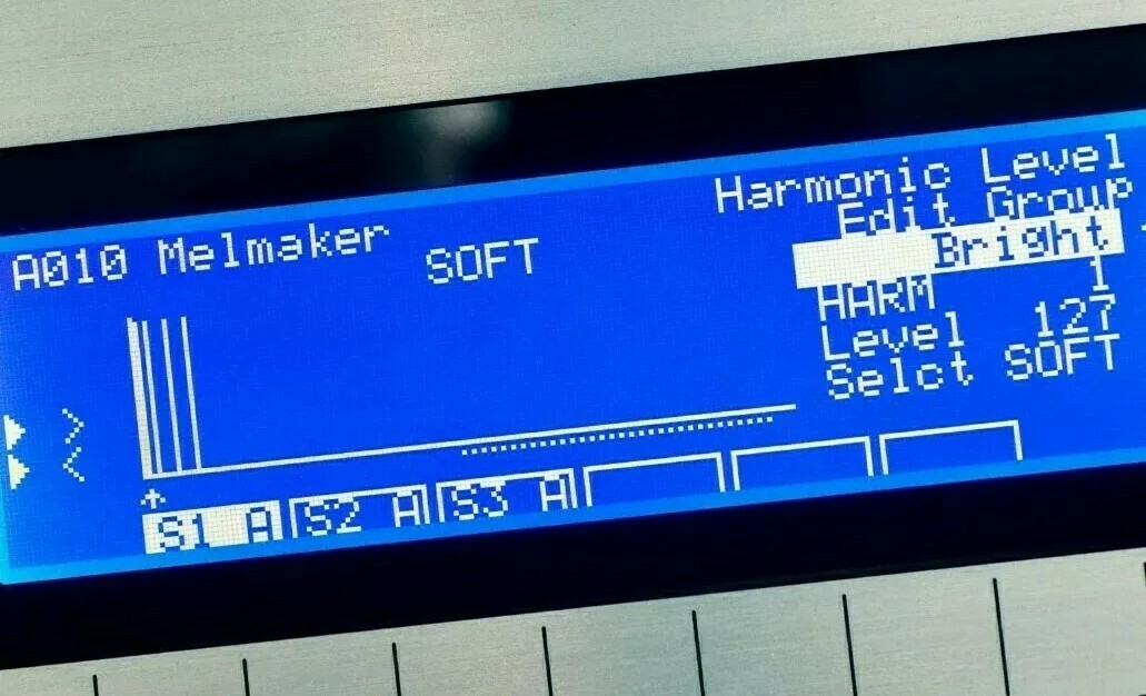 Kawai K5000 / K5000S / K5000W / K5000R Custom (Negative) LED Display !