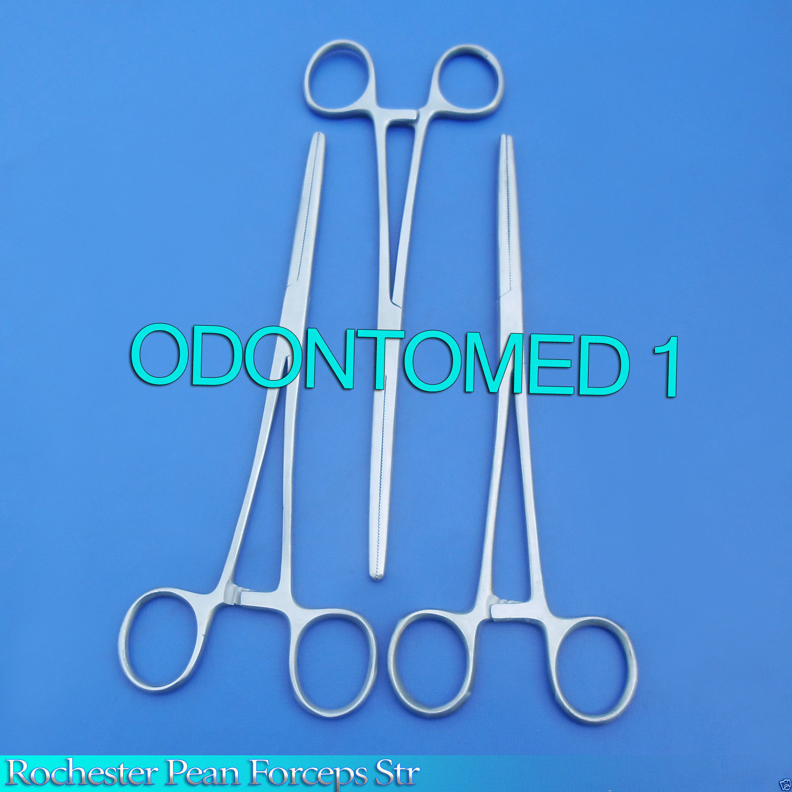 100 Pcs Hemostat Pean Forcep 8" Straight Surgical Instruments