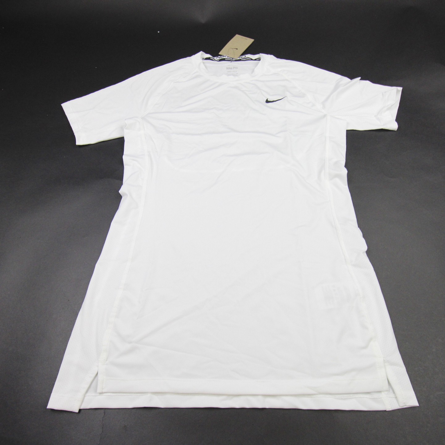 Nike Dri-Fit Short Sleeve Shirt Men's White New with Tags Multiple Sizes