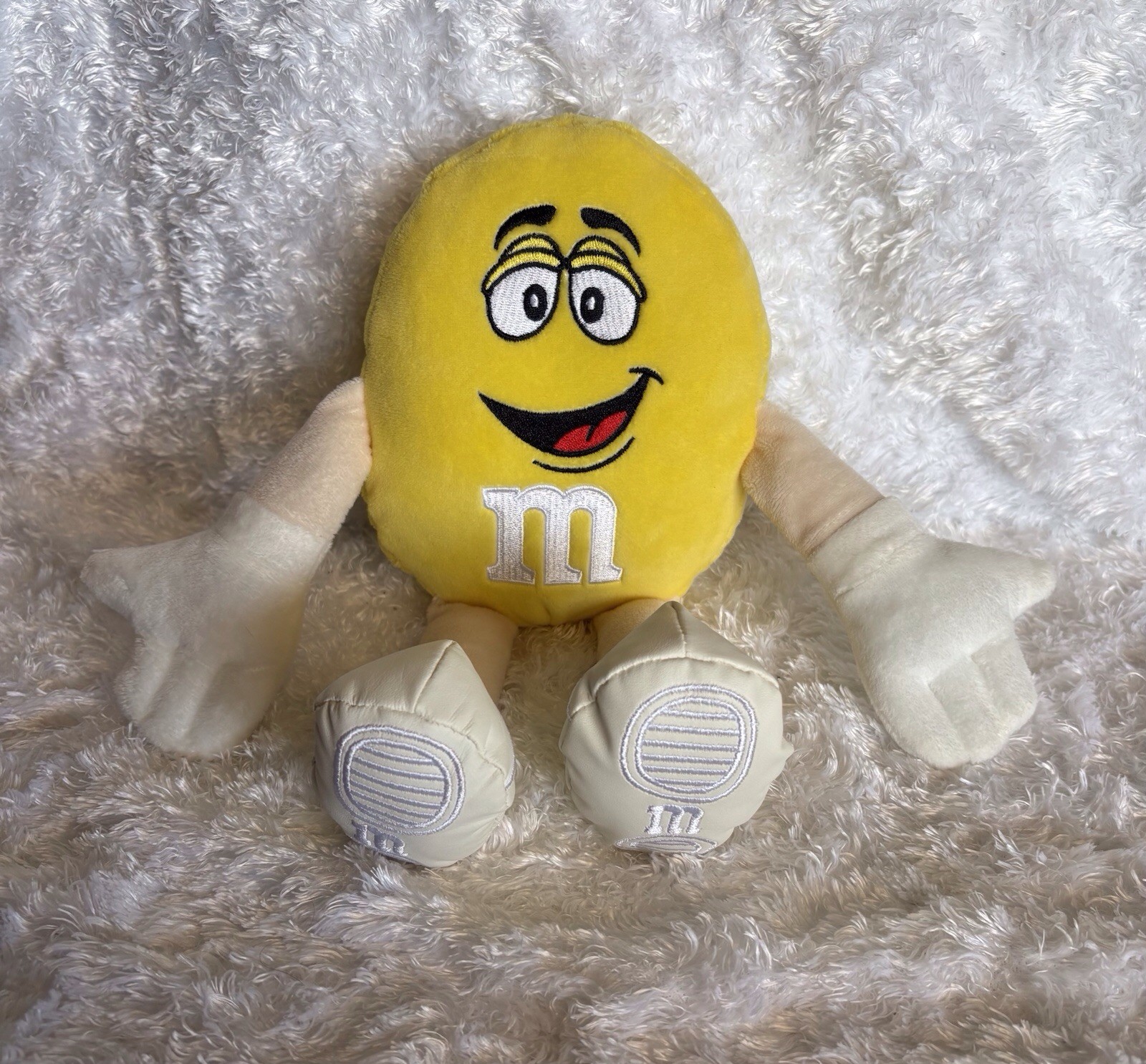 M&M’s World Yellow Peanut Plush 10” Candy Plush Toy
