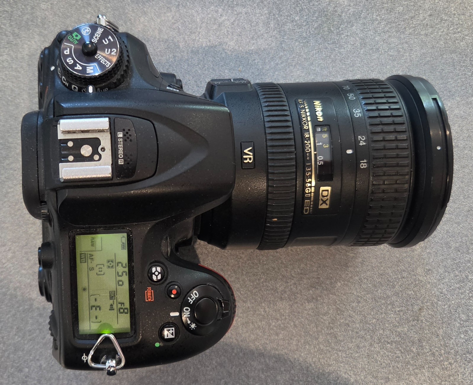 Nikon D7100 DSLR Camera With Nikon AF-S VR 18mm-200mm Lens, Battery, Charger