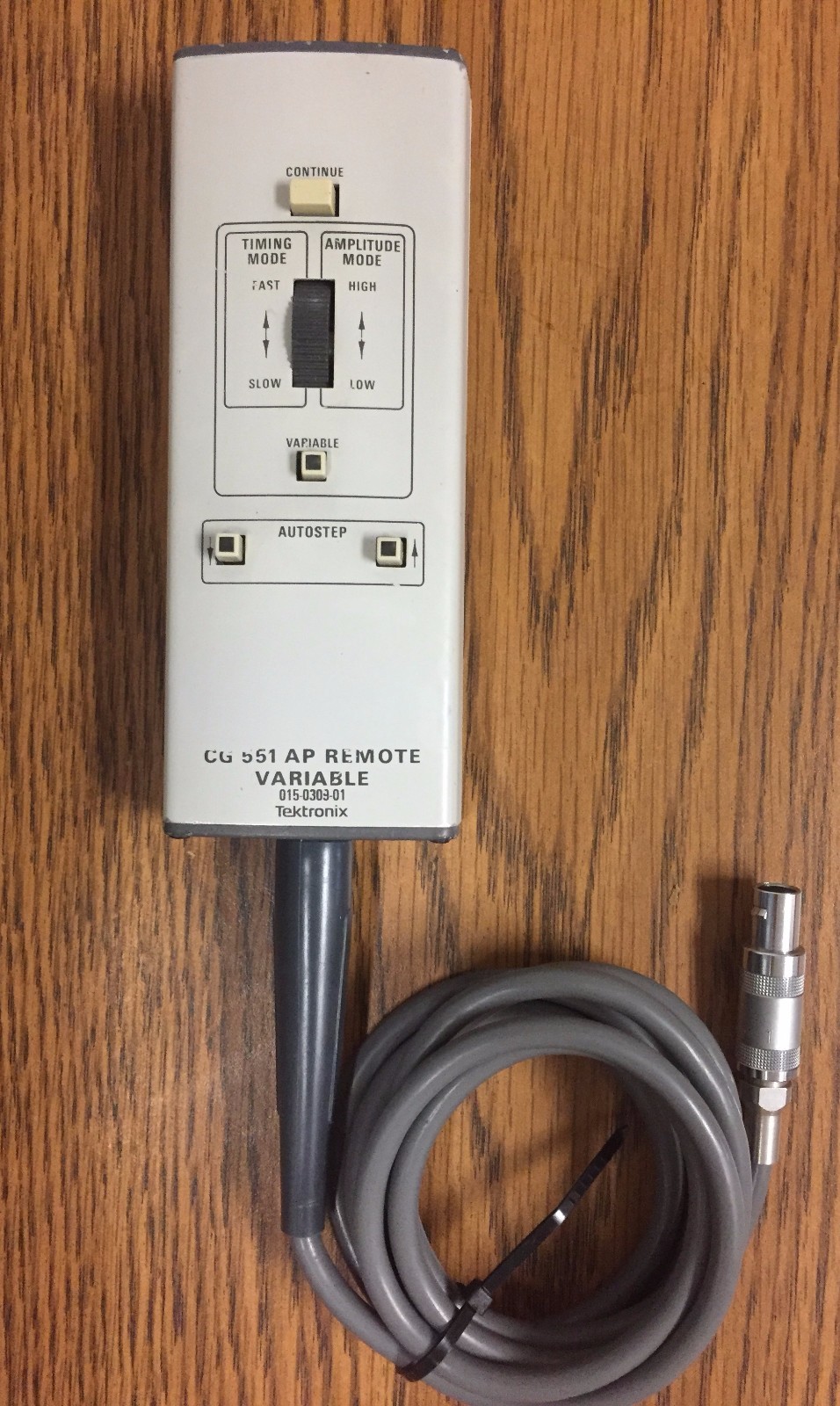 Tektronix 015-0309-01 CG 551 AP REMOTE Variable