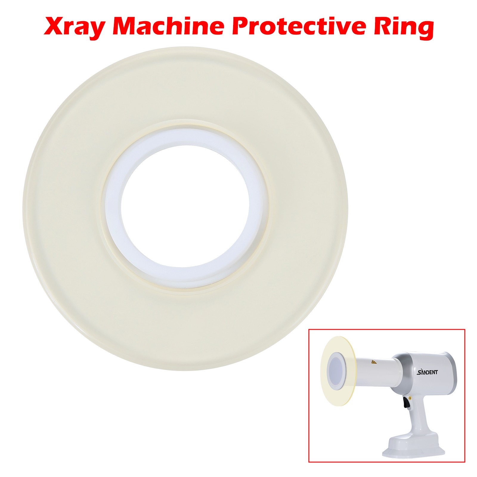 Dental Scatter Shield Ring Protective Shield for SANDENT X Machine Ray po