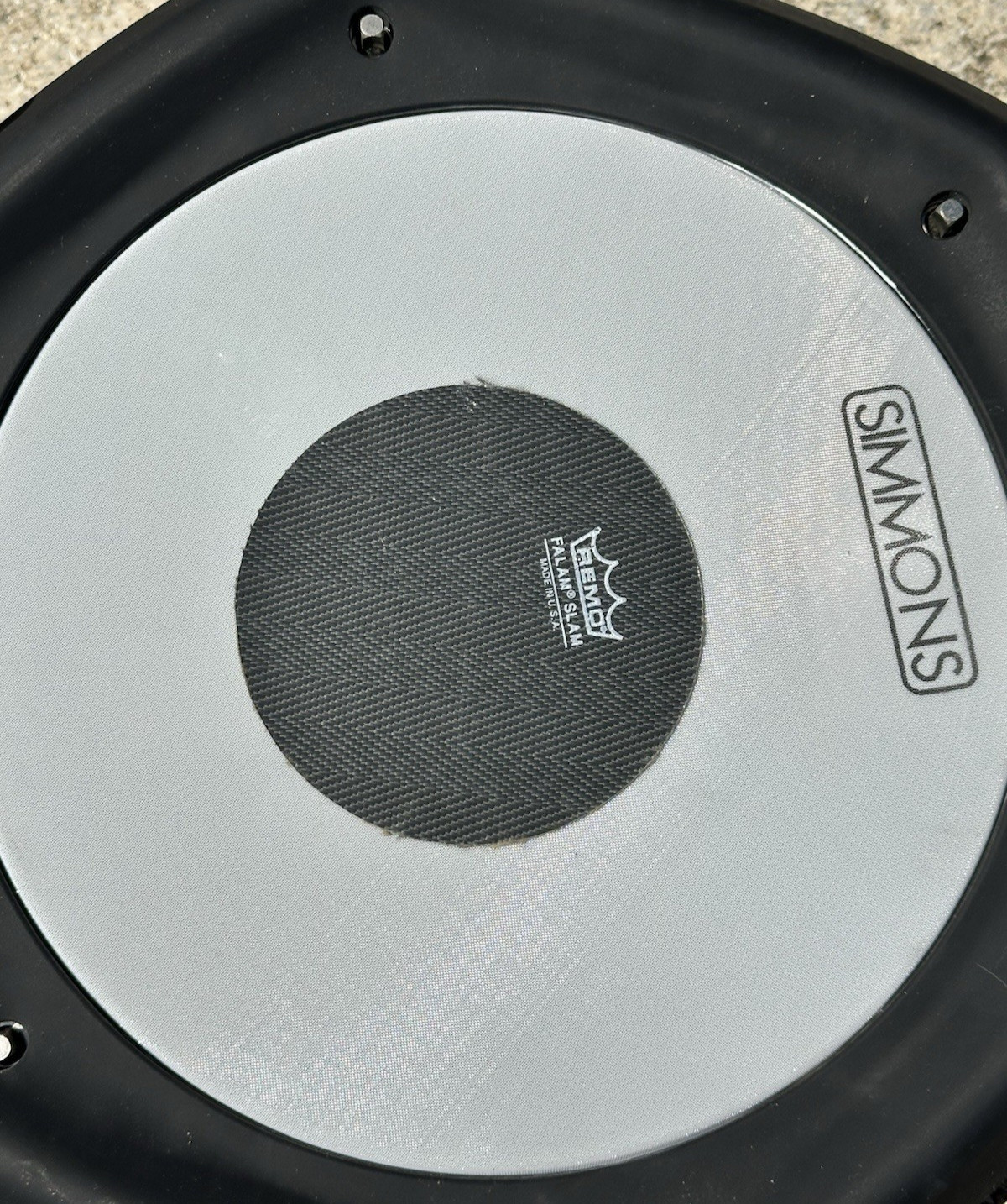 Simmons SD2000D R2334 Kick Drum Pad Tower Electronic Drum READ