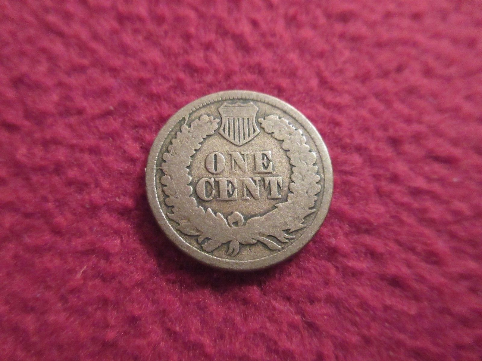 1864 DATED INDIAN CENT ORIGINAL