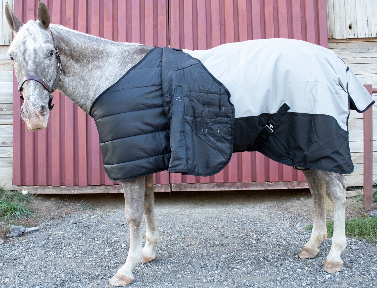 Horse Blanket Liner - 150 Grams Polyfill - 70 Denier Outer Shell - 69" to 84"